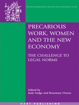 cover image of Precarious Work, Women, and the New Economy